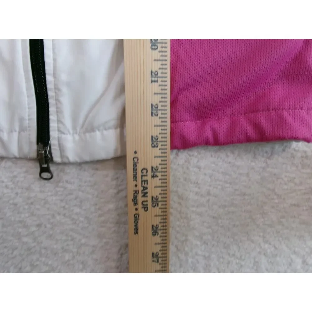 Nike womens white/black/pink jacket and pants size small polyester - Picture 7 of 16